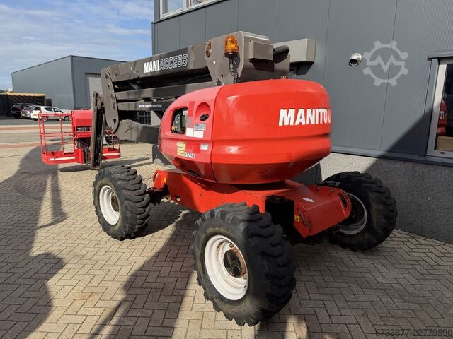 Manitou 180ATJ Gelenkteleskoparbeitsbühne / Arbeitsbühne 18 m Arbeitshöhe 4x4x4 Baujahr 2008 365 Bet MANITOU 180ATJ Knikarm hoogwerker / Arbeitsbuhne 18M werkhoogte 4x4x4 2008 365uur Diesel
