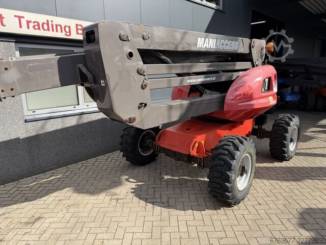 Manitou 180ATJ Gelenkteleskoparbeitsbühne / Arbeitsbühne 18 m Arbeitshöhe 4x4x4 Baujahr 2008 365 Bet MANITOU 180ATJ Knikarm hoogwerker / Arbeitsbuhne 18M werkhoogte 4x4x4 2008 365uur Diesel