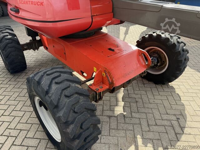 Manitou 180ATJ Gelenkteleskoparbeitsbühne / Arbeitsbühne 18 m Arbeitshöhe 4x4x4 Baujahr 2008 365 Bet MANITOU 180ATJ Knikarm hoogwerker / Arbeitsbuhne 18M werkhoogte 4x4x4 2008 365uur Diesel