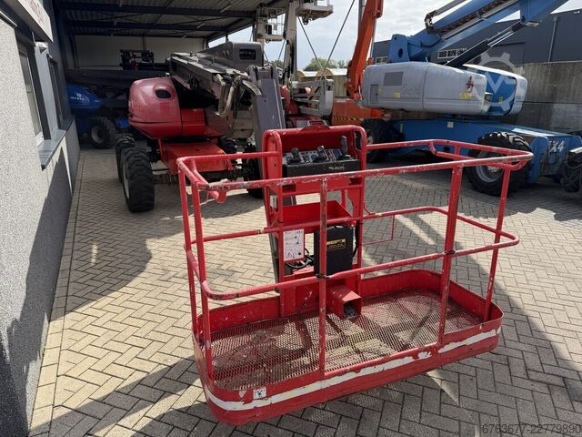 Manitou 180ATJ Gelenkteleskoparbeitsbühne / Arbeitsbühne 18 m Arbeitshöhe 4x4x4 Baujahr 2008 365 Bet MANITOU 180ATJ Knikarm hoogwerker / Arbeitsbuhne 18M werkhoogte 4x4x4 2008 365uur Diesel