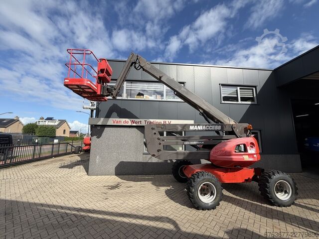 Manitou 180ATJ Gelenkteleskoparbeitsbühne / Arbeitsbühne 18 m Arbeitshöhe 4x4x4 Baujahr 2008 365 Bet MANITOU 180ATJ Knikarm hoogwerker / Arbeitsbuhne 18M werkhoogte 4x4x4 2008 365uur Diesel