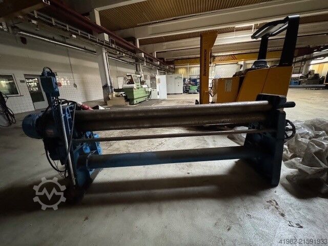 Motorische 3 Walzen Rundbiegemaschine LUNA Schweden 8266 20/2,5