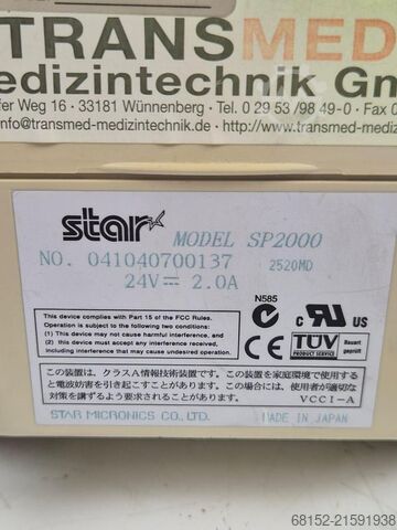 Transmed Star SP2000 Nadeldrucker Transmed SP2000