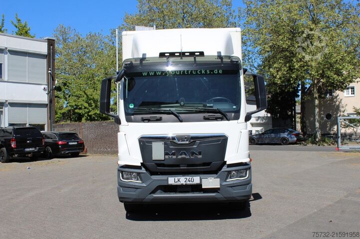 LKW mit Kofferaufbau MAN TGM 18.320 Koffer Anhägerkupplung Klima LDW LBW
