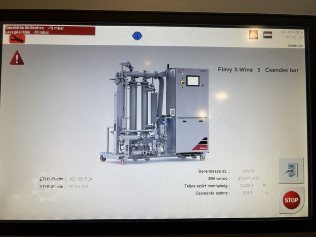 Fruit farming equipment Bucher Flavy X-Wine 3