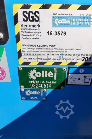 Teleskop-Arbeitsbühne Niftylift HR21E 2x4 | 2016