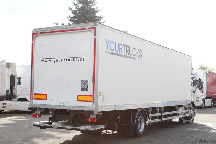 LKW mit Kofferaufbau Daf LF 280 Koffer Klima LDW Rolltor LBW 149Tkm