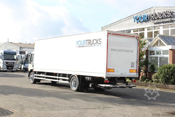 LKW mit Kofferaufbau Daf LF 280 Koffer Klima LDW Rolltor LBW 149Tkm