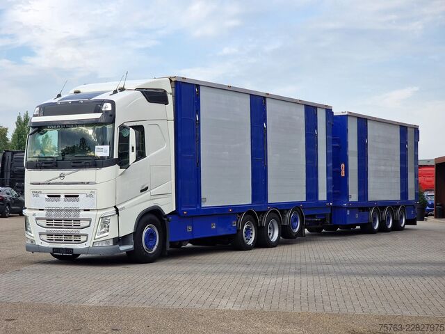 Viehtransport Volvo FH 13.500 Globetrotter 8x2*6 - 3 deck livestock...