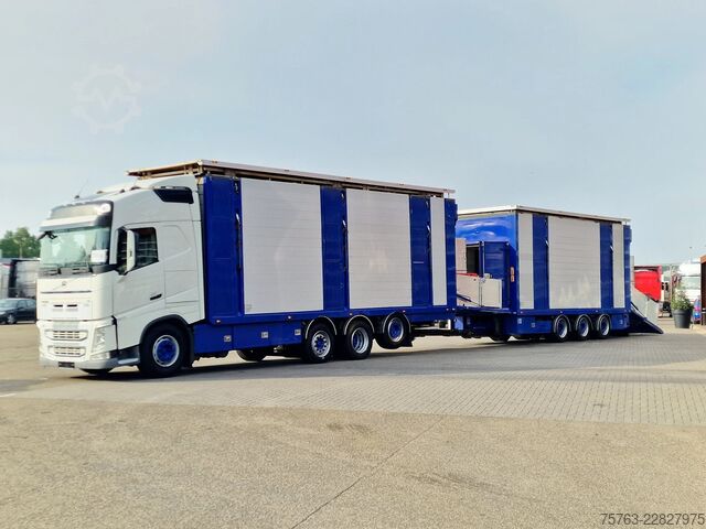 Viehtransport Volvo FH 13.500 Globetrotter 8x2*6 - 3 deck livestock...
