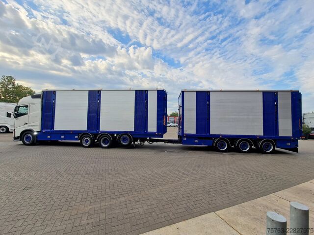 Viehtransport Volvo FH 13.500 Globetrotter 8x2*6 - 3 deck livestock...