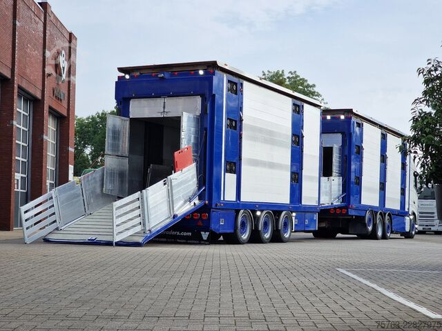 Viehtransport Volvo FH 13.500 Globetrotter 8x2*6 - 3 deck livestock...