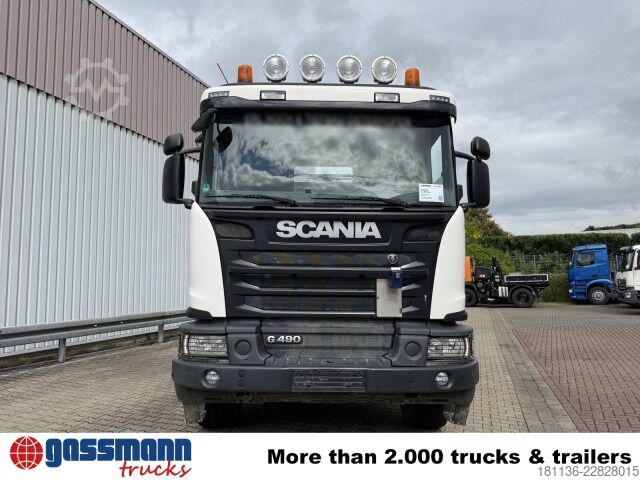 Kipper LKW Scania G 490 6x4, Retarder, Bordmatik