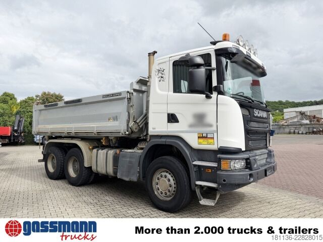 Kipper LKW Scania G 490 6x4, Retarder, Bordmatik