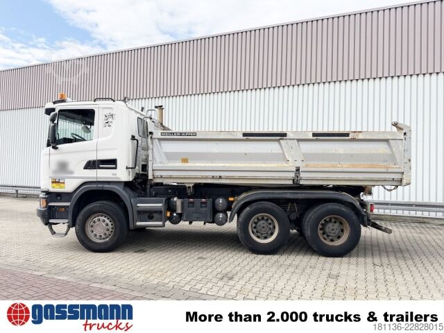 Kipper LKW Scania G 490 6x4, Retarder, Bordmatik