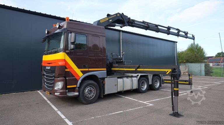 DAF XF 460 6x2 tracto runit with Palfinger PK 63002 EH crane DAF XF 460 6x2 tracto runit with Palfinger PK 63002...