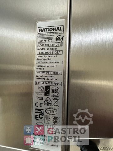 UltraVent Plus hood Rational UVP CD 61/101/E