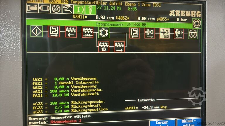 Spritzgießmaschine Arburg Arburg 370 s 800-350 181825