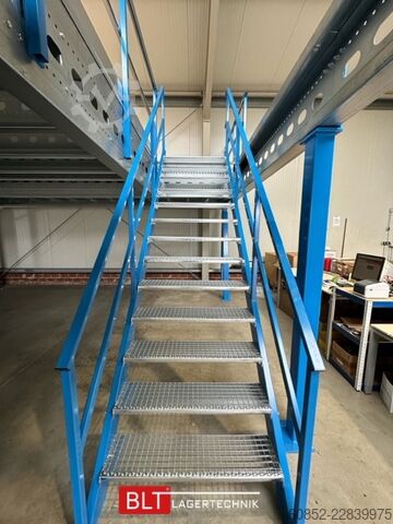 Lagerbühne 5x15m Lagerbühne , Belastung : 500kg/qm Unterkante: 3m ,ca. 75qm , Systembühne