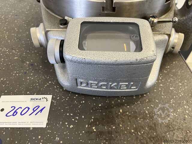 Rundtisch mit Optik Deckel Rundtisch