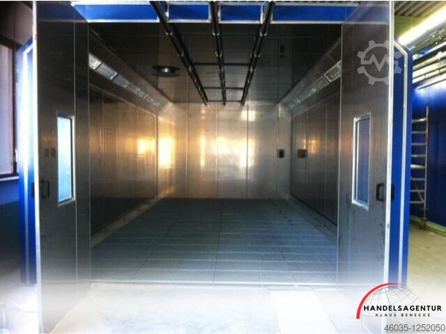 Powder coating plant for large parts Handelsagentur Klaus Benecke Teilespektrum 6x2.3x2 Meter Hybridöfen