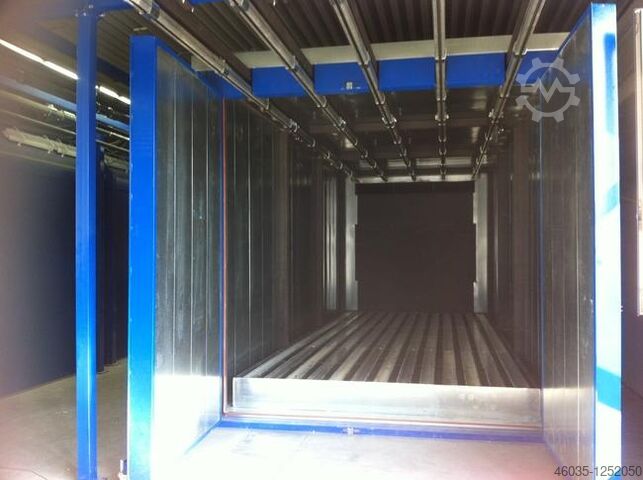 Powder coating plant for large parts Handelsagentur Klaus Benecke Teilespektrum 6x2.3x2 Meter Hybridöfen