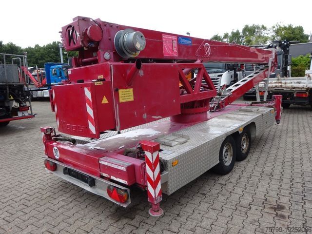 Trailer  KLAAS-ALU-Kran K20/30 TS Anhänger 30 Meter
