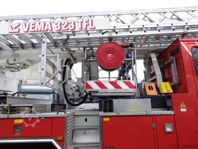 Working platform truck MAN FE 410 6X6 Feuerwehr Vema Lift 32 Meter