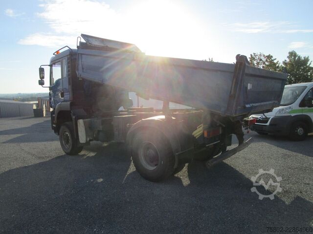Dreiseitenkipper LKW MAN TGA 18.310 BB 4x4 Allrad *Meiller+8-Gang+AHK*
