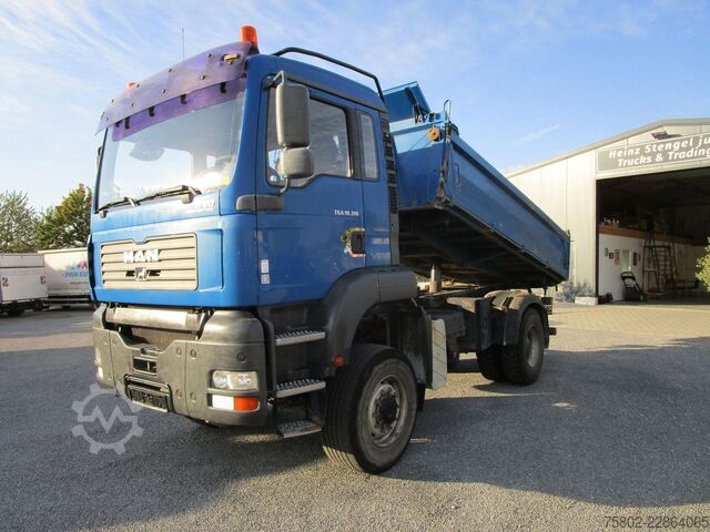 Kipper LKW MAN TGA 18.310 BB 4x4 Allrad *Meiller+8-Gang+AHK*