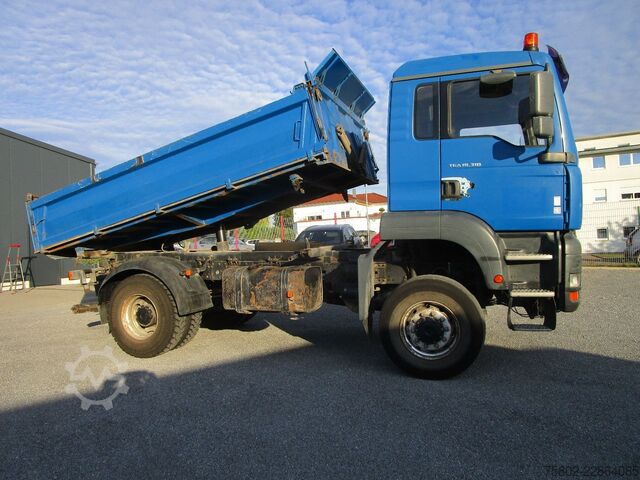 Kipper LKW MAN TGA 18.310 BB 4x4 Allrad *Meiller+8-Gang+AHK*