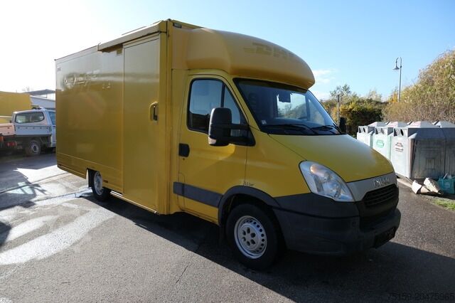 Transporter mit Koffer iveco Daily 35 S11 C30C AUTOMATIK KAMERA Regale LUFT DURCHGANG EURO-5 CoC