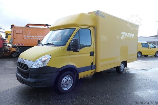 Transporter mit Koffer iveco Daily 35 S11 C30C AUTOMATIK KAMERA Regale LUFT DURCHGANG EURO-5 CoC