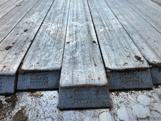 Auflieger mit Walkingfloor KNAPEN K100/KT01, 10 MM, LIFTACHSE, ROLLPLANE, FUNK