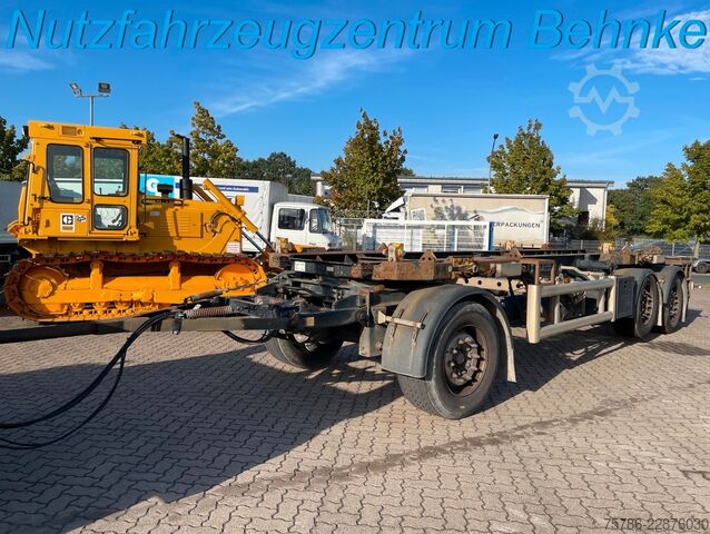 Abrollanhänger HÜFFERMANN HMA2424/ Absetzer/ Liftachse/ NL 19.5t