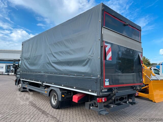 Transporter mit Pritsche & Plane MERCEDES-BENZ Atego 818 BL/ 6.9m Pritsche/ Autom/ AC/ Standhzg