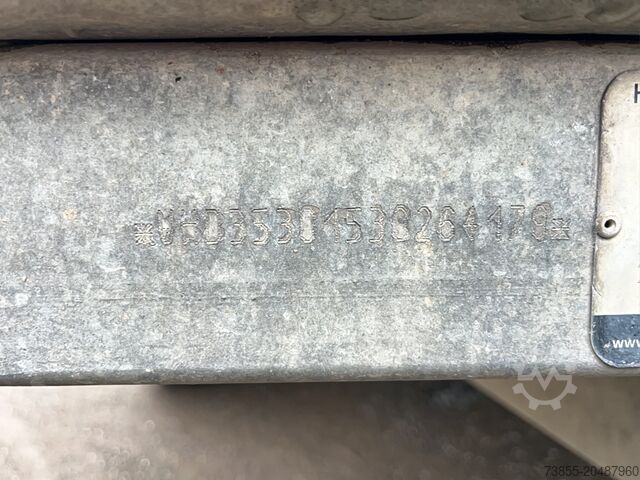 Tieflader Auflieger Humbaur CH9