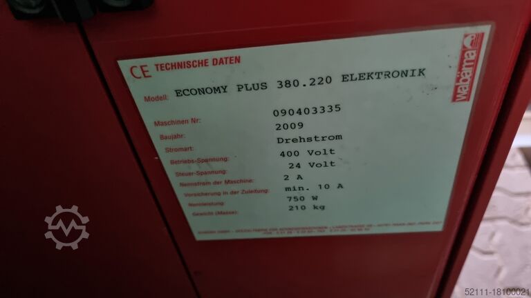 Bread slicer Wabäma Allround Economy Plus 380.200