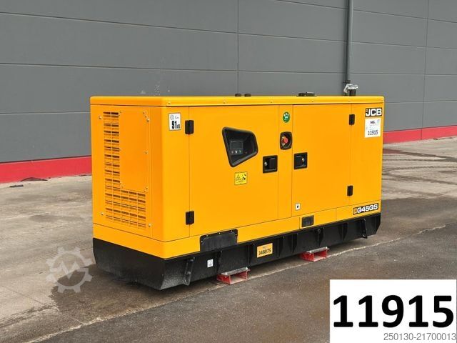 Sonstige JCB G45QS Baustellen Generator  *NEU* 50KW 41KvA