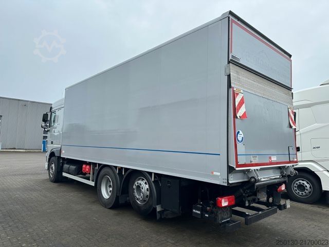 LKW mit Kofferaufbau DAF XF430 6x2 BL ADR Koffer/ Palfinger LBW/ ACC/ LDW