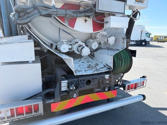 Saugwagen RENAULT T430 DTI 6x2 Hvidtved Larsen SLP 10.5 ADR