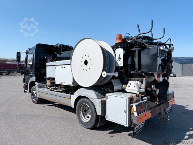 Saugwagen MERCEDES-BENZ Atego 1224 4x2 Hvidtved Larsen Cityflex 204