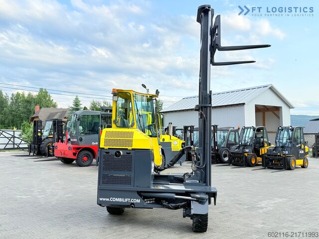 4-way forklift truck Combilift C3000XL / GAS / DUPLEX 3200 / FREE LIFT