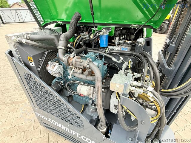 4-way forklift Combilift CB3000 / TRIPLEX 4900MM / FREE LIFT