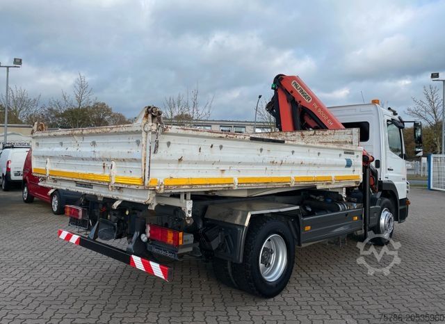 Kipper LKW MERCEDES-BENZ Atego 1224 K/ PK 9002/ 5+6 Kreis/ Funk-Fb/ AC
