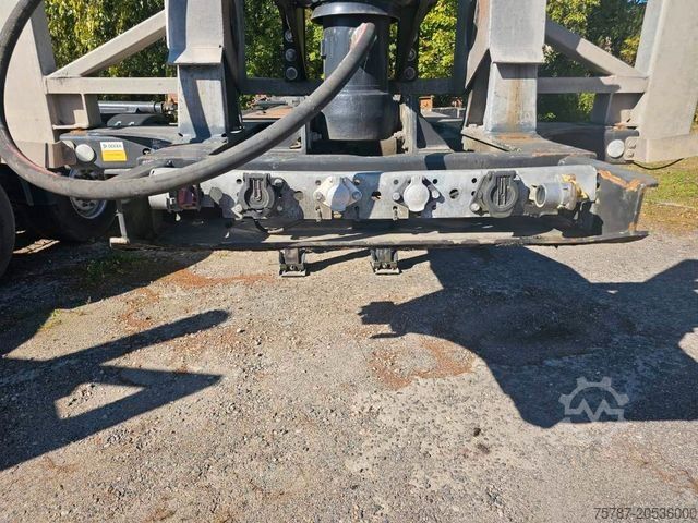 Auflieger-Wechselfahrgestell FLIEGL Kippchassis, Lift, SAF Scheibe