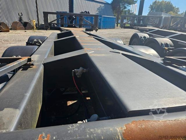 Auflieger-Wechselfahrgestell FLIEGL Kippchassis, Lift, SAF Scheibe