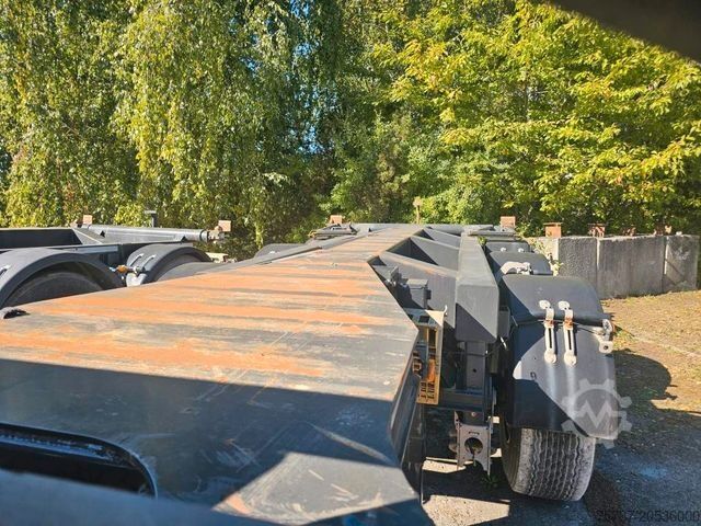 Auflieger-Wechselfahrgestell FLIEGL Kippchassis, Lift, SAF Scheibe