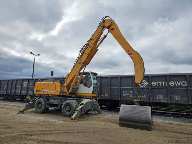 Mobilbagger LIEBHERR A 904-2 C Litronic mit fahrbarer Kabine, Klima