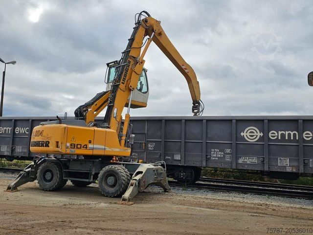 Mobilbagger LIEBHERR A 904-2 C Litronic mit fahrbarer Kabine, Klima